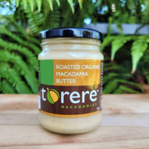 Roasted pure Macadamia Butter (223g in glass jar)